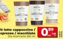 Dia Dia - café latte cappuccino/spresso/macchiato oferta