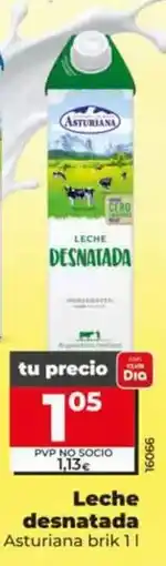 Dia La asturiana - leche desnatada oferta