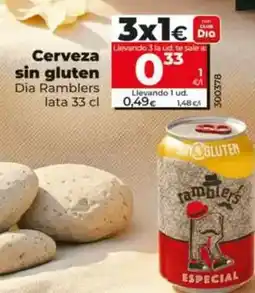 Dia Dia - cerveza sin gluten oferta