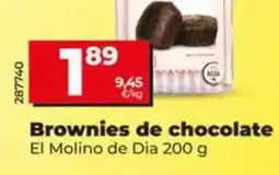 Dia Dia - brownies de chocolate oferta