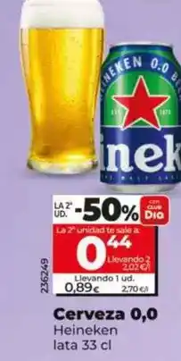 Dia Heineken - cerveza 0.0 oferta