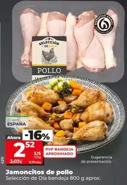 Dia Seleccion - jamoncitos de pollo oferta