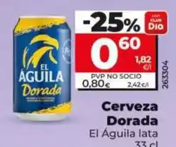 Dia Dia - cerveza dorada oferta