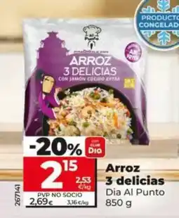 Dia Delicias - arroz 3 oferta