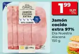 Dia Dia - jamón cocido extra 97% oferta