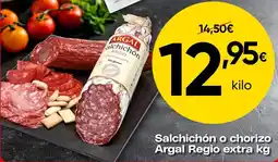 FROIZ Argal - salchichon o chorizo oferta