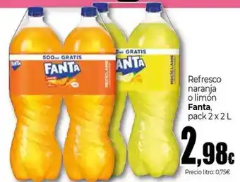 Unide Supermercados Fanta - refresco naranja o limon oferta