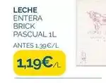 Cash Ecofamilia Pascual - leche entera oferta