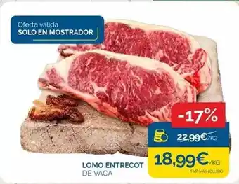 Cash Ecofamilia Solo - lomo entrecot oferta
