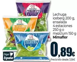 Unide Supermercados Mimaflor - lechuga iceberg oferta