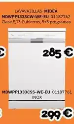 Master Cadena Midea - lavavajillas mdwpf1333cw-we-eu oferta