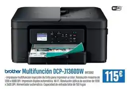 Beep Brother - multifuncion dcp-j1360dw oferta