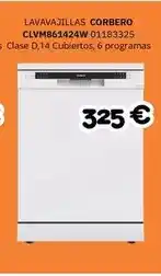Master Cadena Corbero - lavavajillas clvm861424w oferta