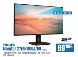 Beep Philips - monitor 27e10n1100a/00 oferta