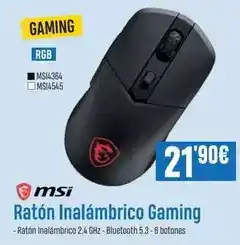 Beep Gaming - ratón inalambrico gaming oferta