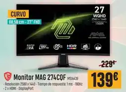 Beep Rapid - monitor 274cof oferta