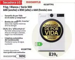 Master Cadena Lg - secadora oferta