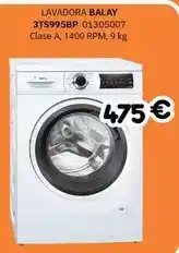 Master Cadena Balay - lavadora 3ts995bp oferta
