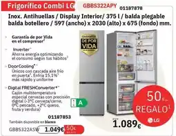 Master Cadena Lg - frigorífico combi oferta