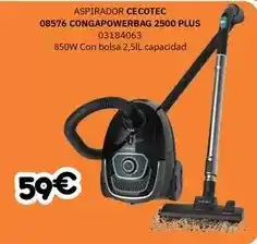 Master Cadena Cecotec - aspirador 08576 congapowerbag 2500 plus oferta