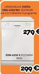 Master Cadena Edesa - lavavajillas edw-6310 wh oferta