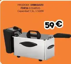 Master Cadena Orbegozo - freidora oferta