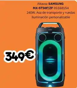 Master Cadena Samsung - altavoz mx-st50f/zf oferta
