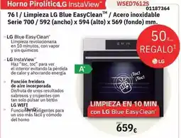 Master Cadena Lg - horno pirolitico oferta