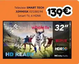 Master Cadena Smart tech - televisor 32hh01k oferta
