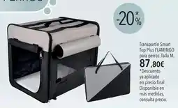 El Corte Inglés Flamingo - transportín smart top plus oferta