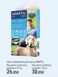 El Corte Inglés Adaptil - collar antiestresante para perros oferta