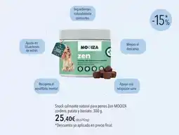El Corte Inglés Snack - calmante natural para perros oferta