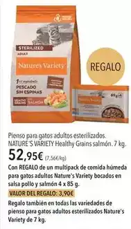 El Corte Inglés Valor - pienso para gatos adultos esterilizados oferta
