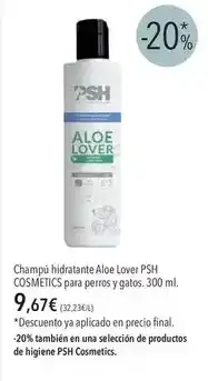 El Corte Inglés Champú hidratante aloe lover oferta