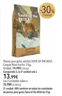 El Corte Inglés River - pienso para gatos adultos oferta