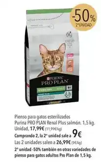 El Corte Inglés Purina - pienso para gatos esterilizados oferta