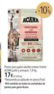 El Corte Inglés Indoor - pienso para gatos adultos indoor entrée pollo y aerque oferta