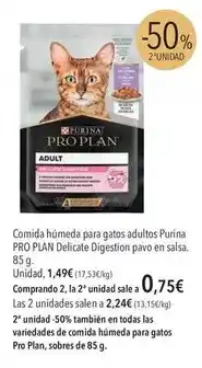 El Corte Inglés Purina - comida húmeda para gatos adultos oferta