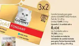 El Corte Inglés Gourmet gold - comida húmeda para gatos adultos oferta