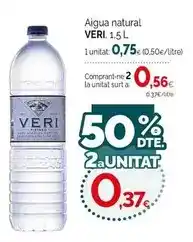 Condis Veri - aigua natural oferta