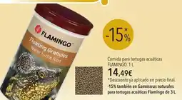 El Corte Inglés Flamingo - comida para tortugas acuáticas oferta