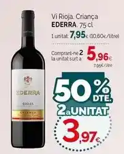Condis Ederra - vi rioja, criança oferta