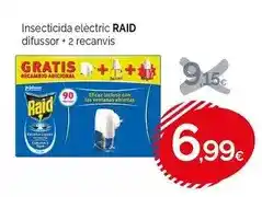 Condis Raid - insecticida electric difusor + 2 recanvis oferta