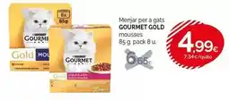 Condis Gourmet gold - menjar per a gats mousses oferta