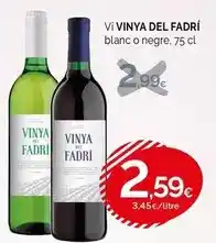 Condis Vi blanc o negre oferta