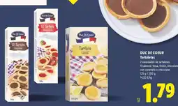 Lidl Duc de coeur - tartelles oferta