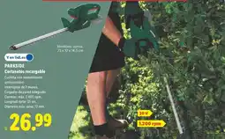 Lidl Parkside - cortasetos recargable oferta
