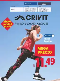 Lidl Crivit - zapatillas oferta