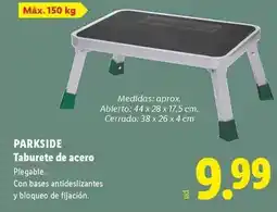 Lidl Parkside - taburete de acero oferta
