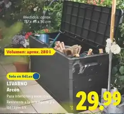 Lidl Livarno - arcón oferta